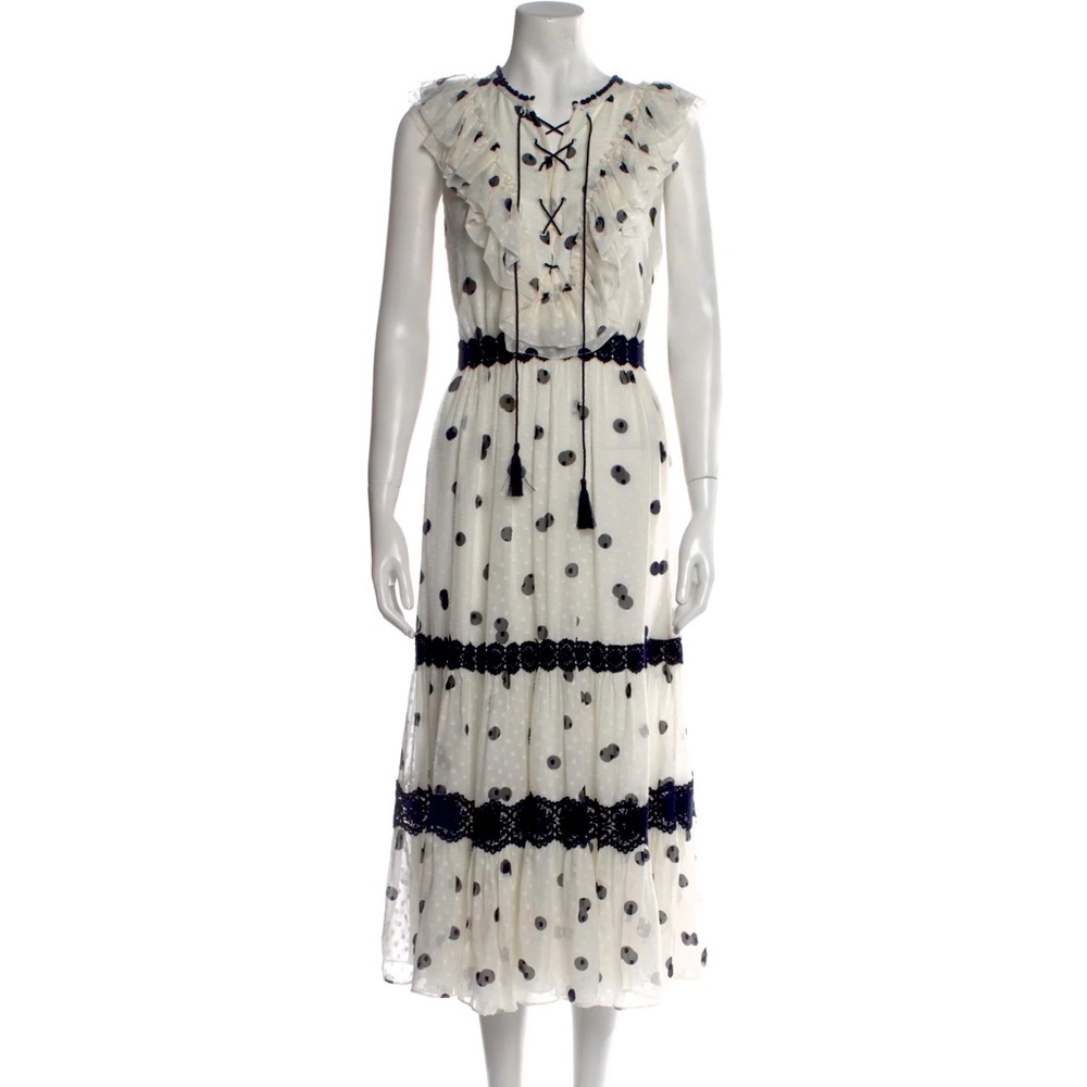 Kate spade ♠️ Madison Avenue silk dress polka dot